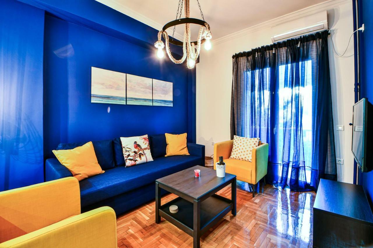 Cozy Blue Apartment By Zain Atény Exteriér fotografie