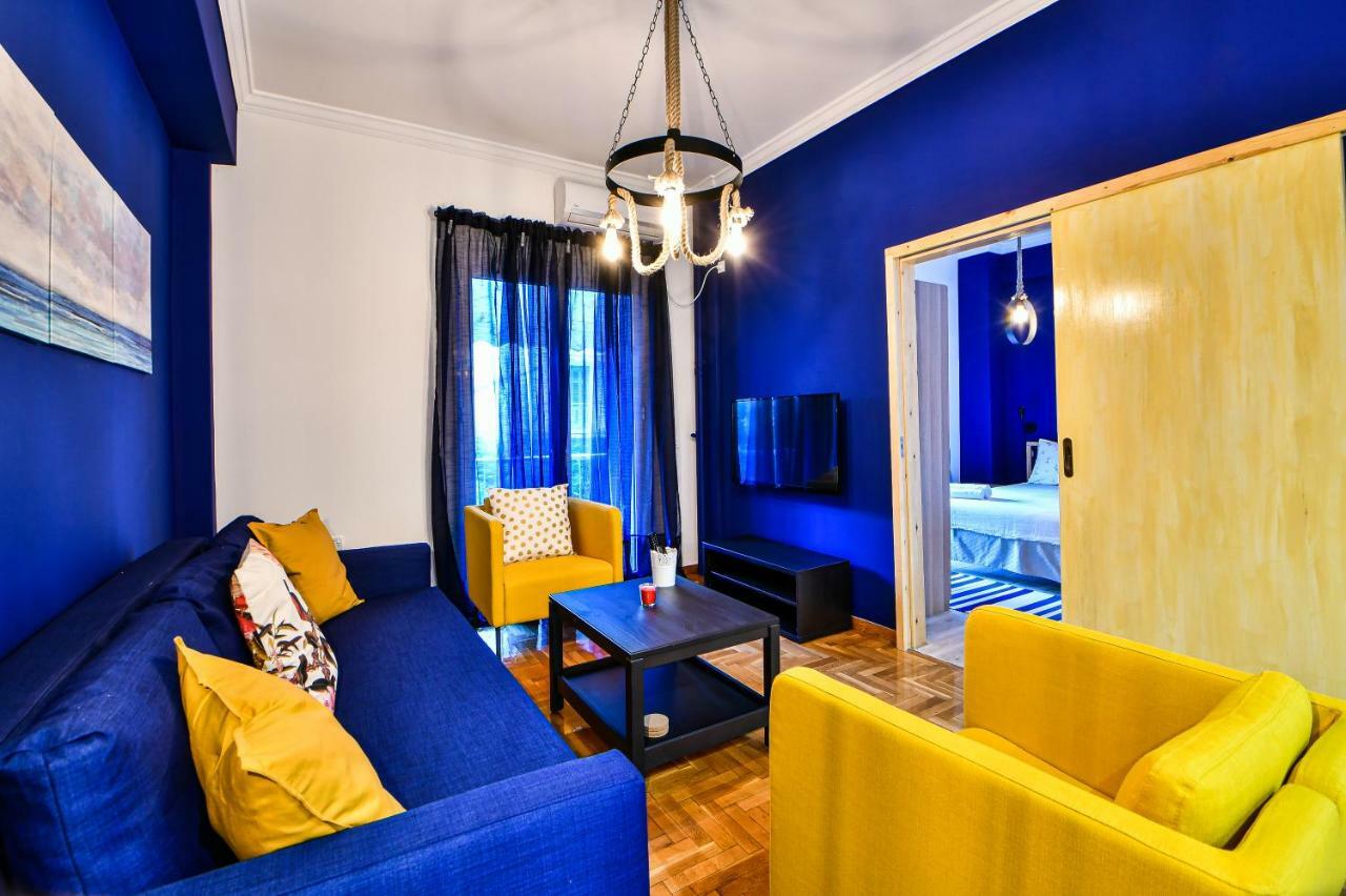 Cozy Blue Apartment By Zain Atény Exteriér fotografie
