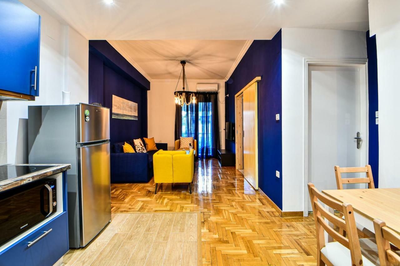 Cozy Blue Apartment By Zain Atény Exteriér fotografie